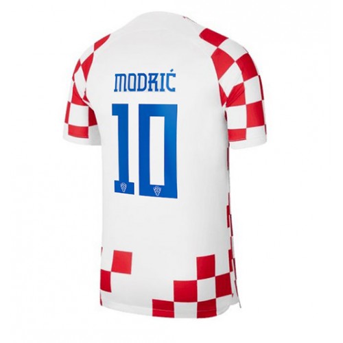 Hrvatska Luka Modric #10 Domaci Dres SP 2022 Kratak Rukavima